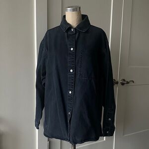 Calvin Klein Men's Navy Denim Jacket